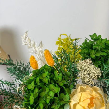 Lush Hortensie Blumenarrangement