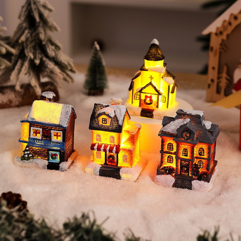 Beleuchtete Weihnachtsbaum Deko Figur Brehn