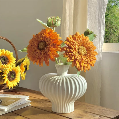 Künstlerische dekorative Blumenvase