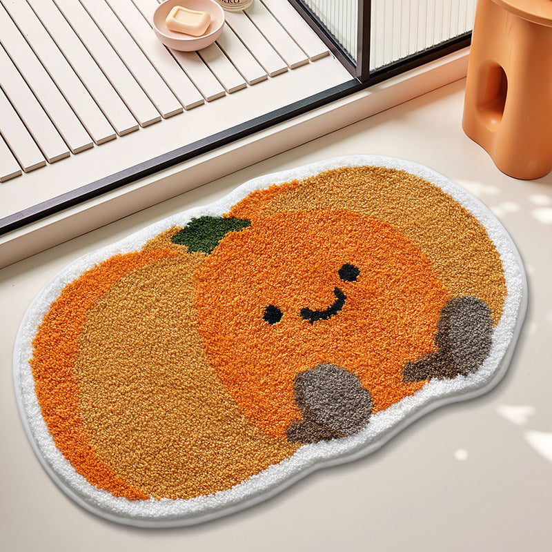 Süße Citrusfrüchte Design Badmatte Brehn