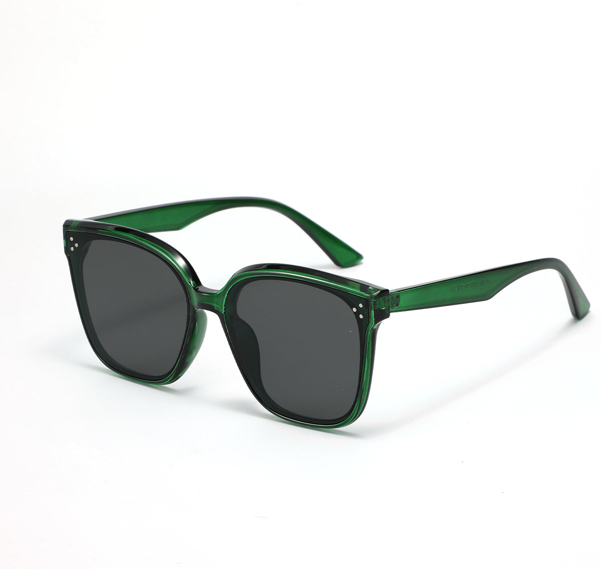 Damen modische Sonnenbrille mit transparentem Akzent Brehn