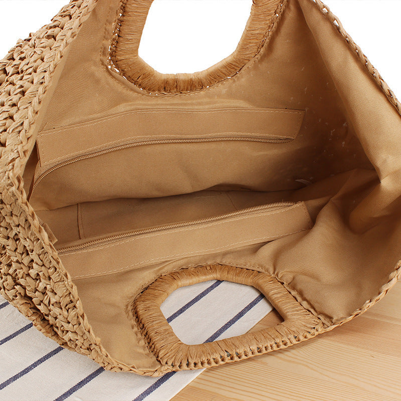 Große Handtasche mit Gefaltetem Design Brehn