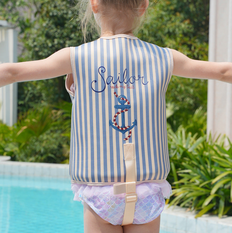 Gestreifter Schwimm-Sicherheitsanzug Brehn