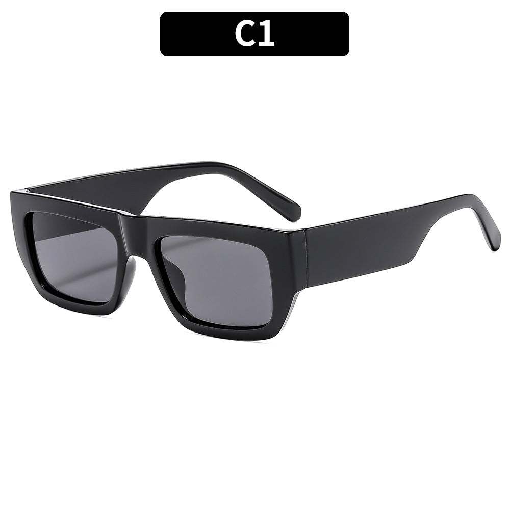 Fette quadratische Rahmen-Sonnenbrille