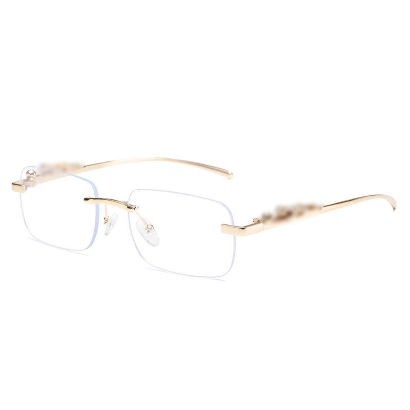Damen stilvolle rechteckige Sonnenbrille Brehn