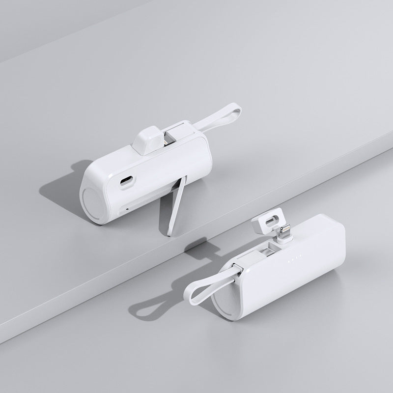 Kompaktes Powerbank mit integriertem Ladeanschluss Brehn