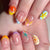 Sommerliche Nagelkunst Brehn