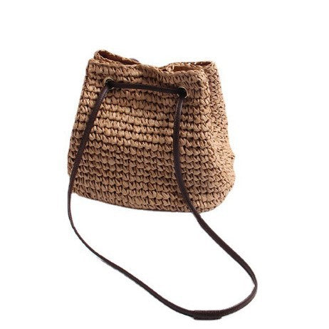 Damen Handtasche mit integriertem Schulterriemen aus Kunststoffen Brehn