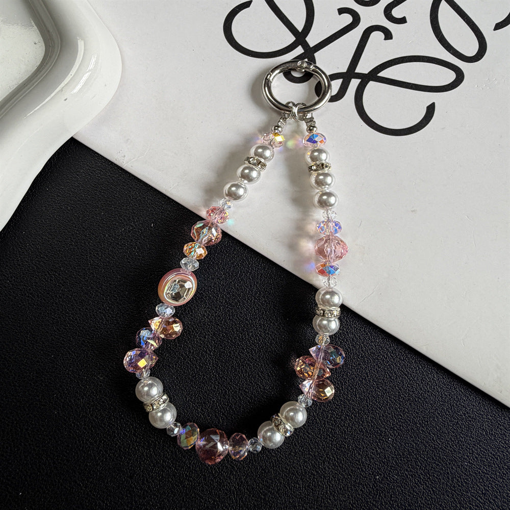 Elegante Perlen Charm Schlüsselanhänger Brehn 1790135736