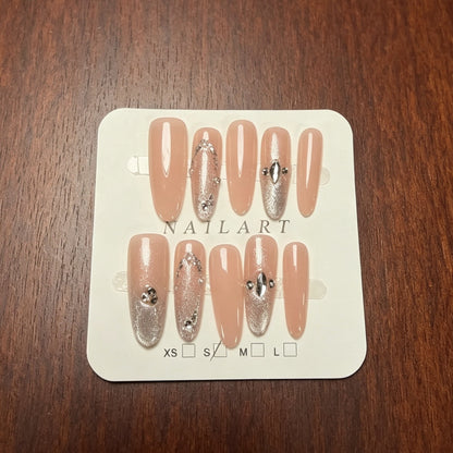 Premium Press-On Nail Art Set Brehn