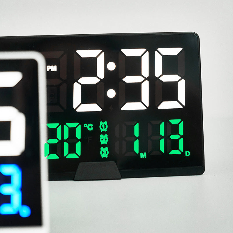 Digitaler Multifunktionswecker mit Temperatur- und Datumsanzeige Brehn