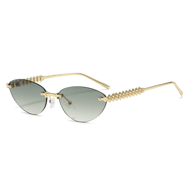 Damen modische Brille mit spitzen Akzenten Brehn