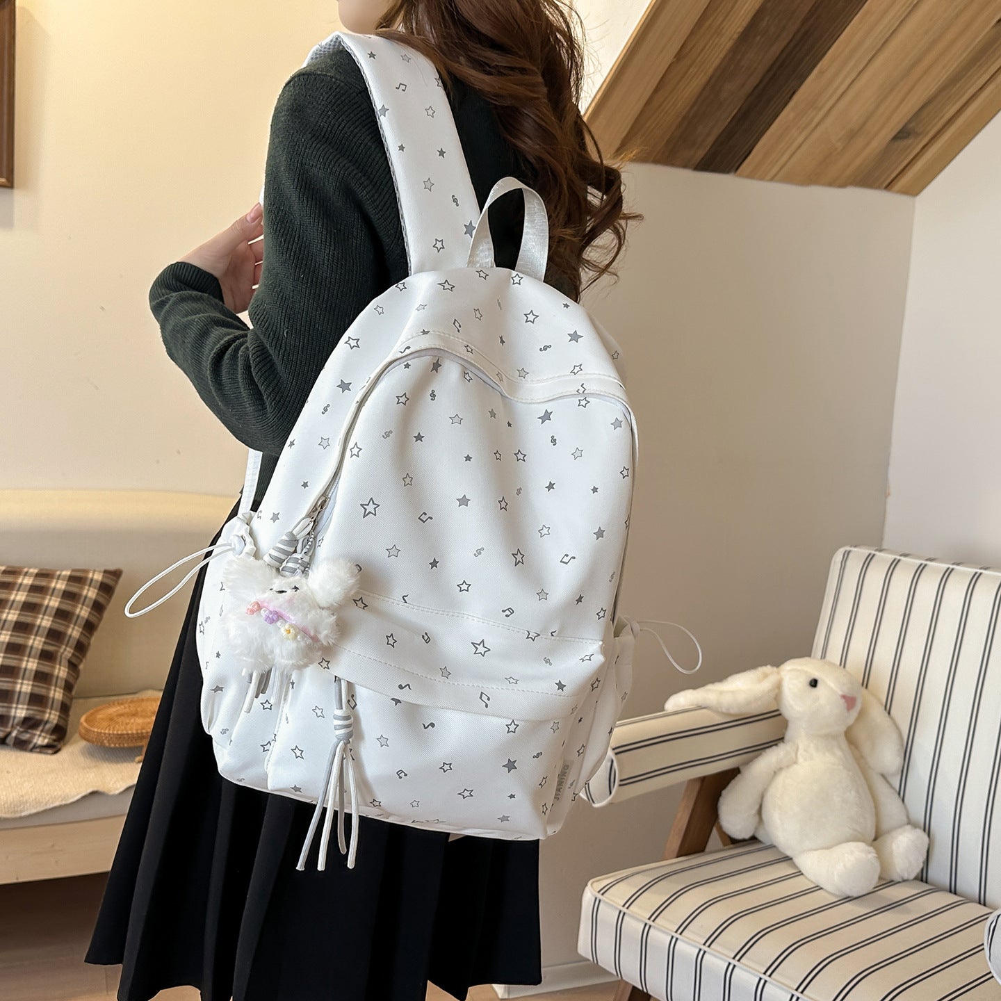 Modischer Rucksack mit Buntem Sternenmuster Brehn