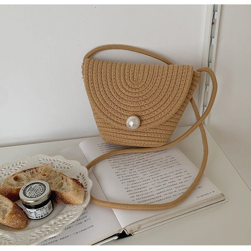 Damen Handtasche mit elegantem runden Design Brehn