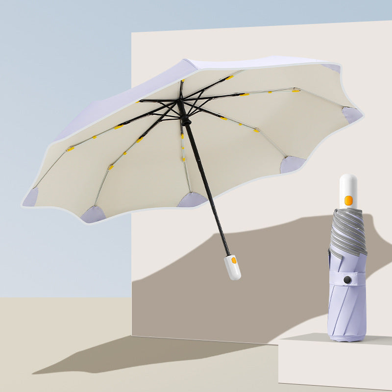 Damen Sonnenschutzschirm mit einzigartiger Wellenform Brehn