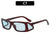 Futuristische Geometrische Schild Sonnenbrille  1787664004