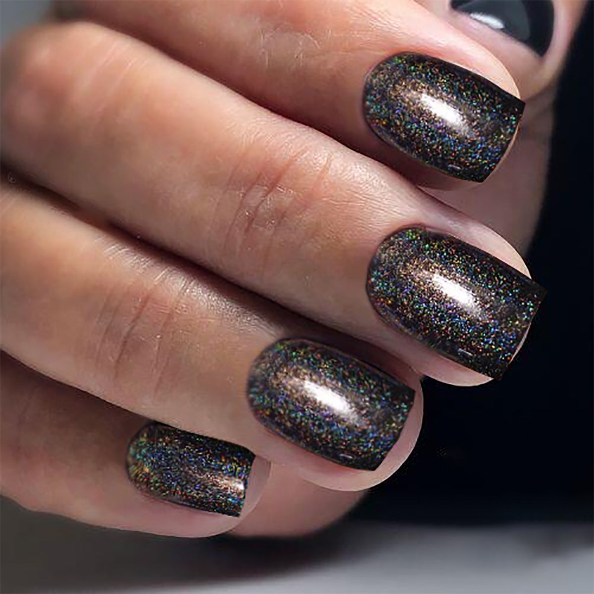 Glamouröse glitzer-infused press-on Nagelset Brehn