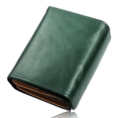Stylische Leder Mini Geldbörse Brehn