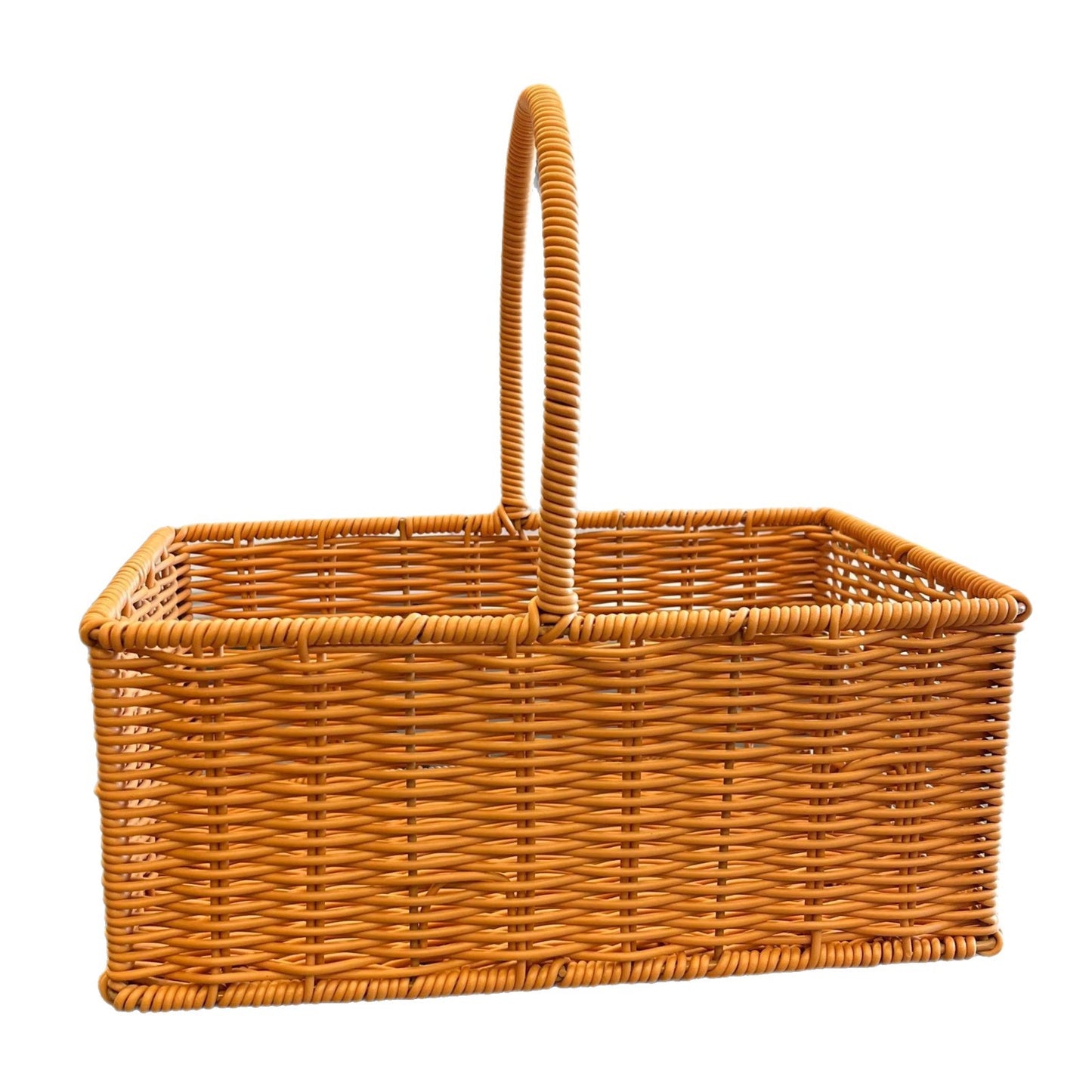 Damen Handgewebter Korb mit elegantem Griff Brehn