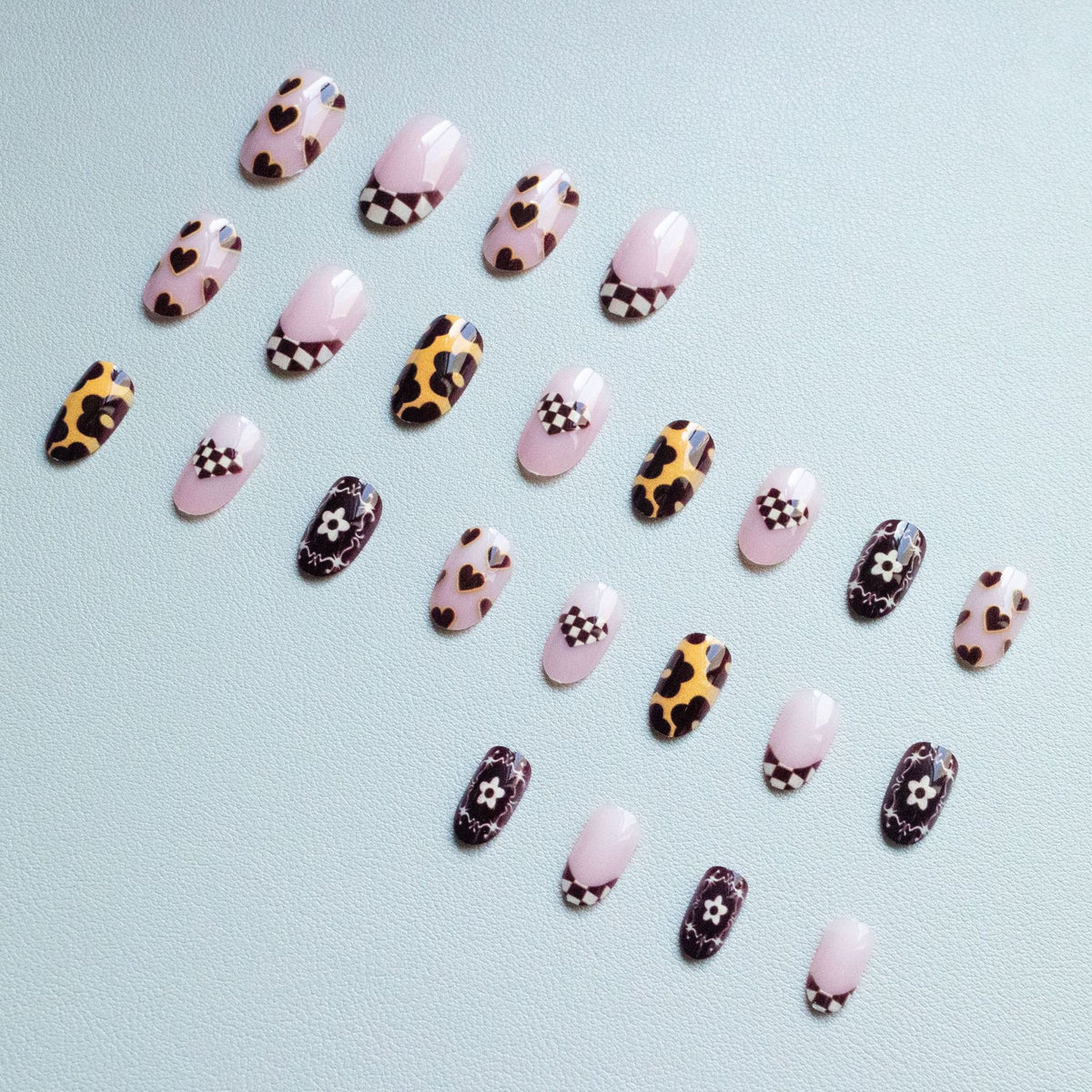 Künstlerisches Acryl-Nagelkunst-Set