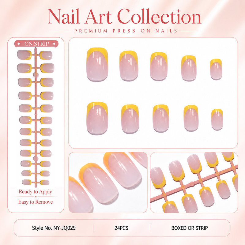 Kunstnagelset mit bunten Farbverläufen Brehn
