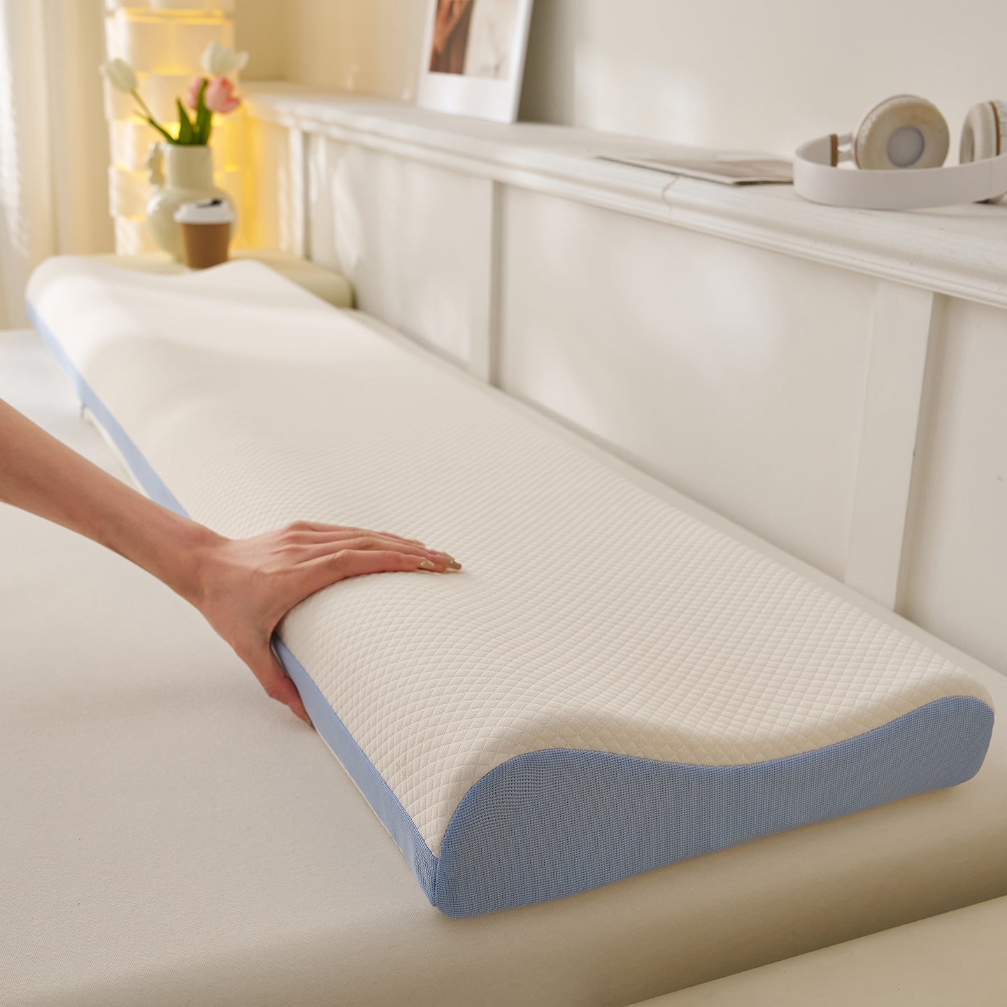 Ergonomisches Massage-Nackenstützkissen mit Memory Foam Brehn