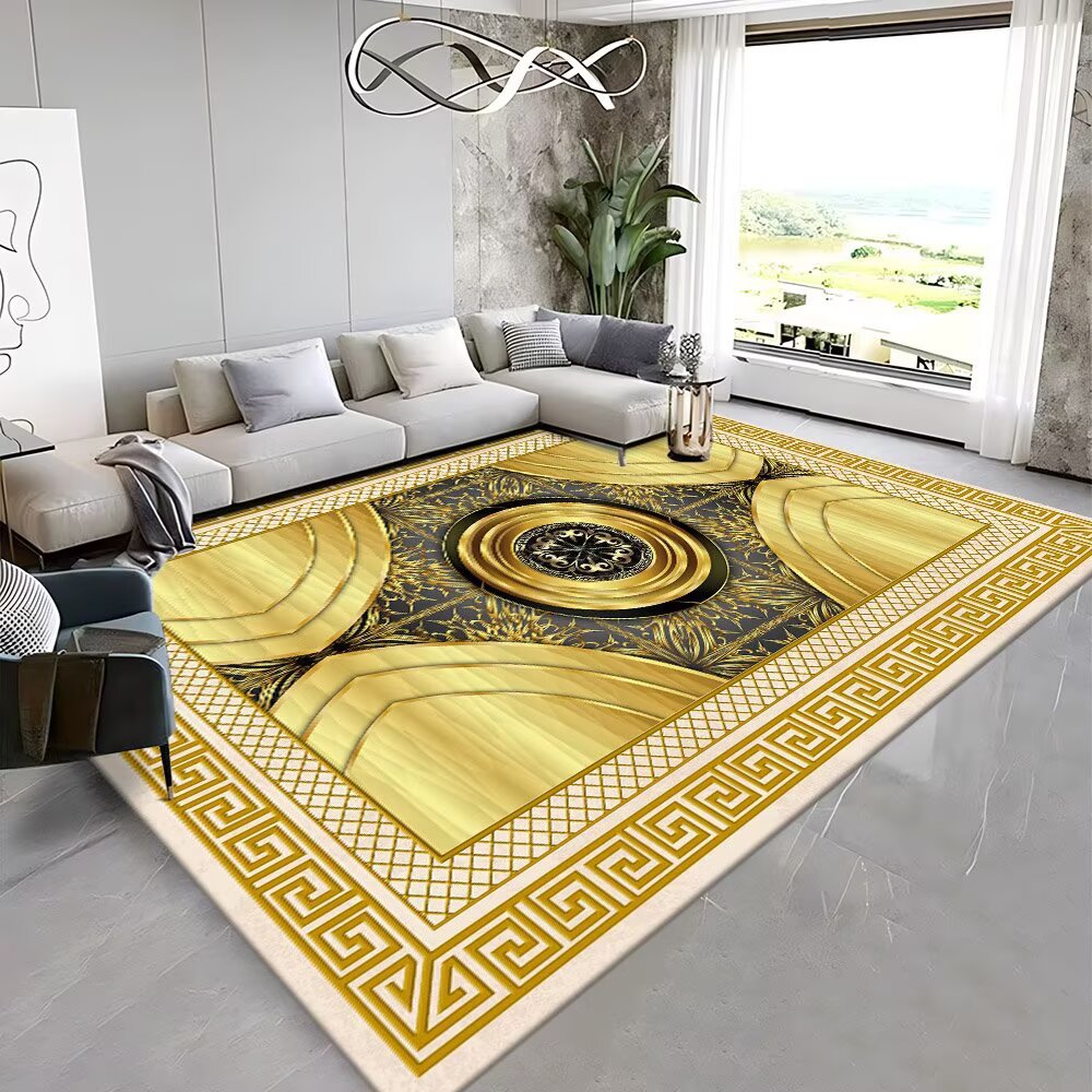 Luxuriöser geometrischer Teppich Brehn