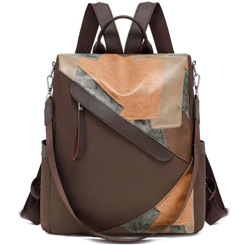Stylische Patchwork-Rucksack