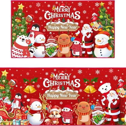 Festliche Weihnachtsküchenmatten-Set Brehn