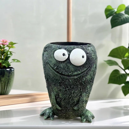Dekorative Pflanzenübertopf in Froschdesign Brehn