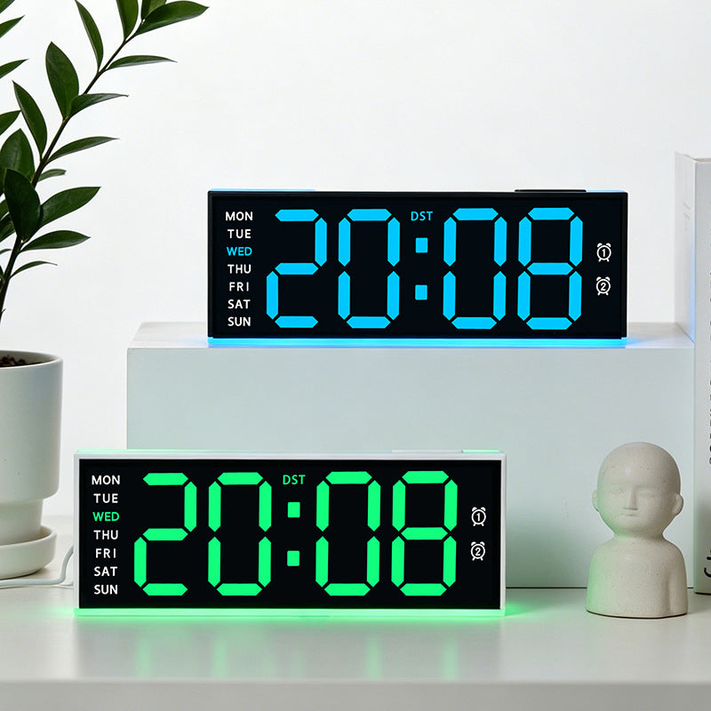 Digitaler Alarmwecker mit multifunktionaler Anzeige Brehn