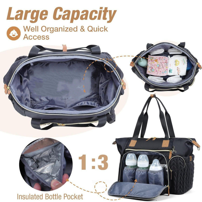 Elegante Wickeltasche mit Isolierten Fächern Brehn