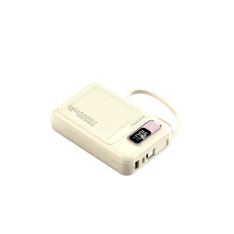 Tragbare Powerbank mit Innovativer Lcd-Anzeige und Schneller Ladefunktion Brehn