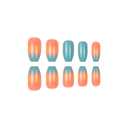 Ombre Press-On Nagelset Brehn