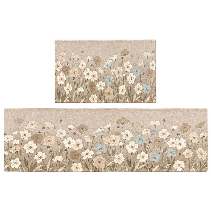 Blumenmuster Küchenmatten Set Brehn