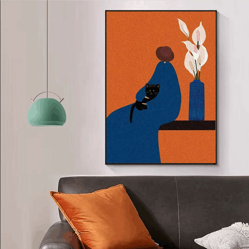 Künstlerische abstrakte Wandkunst