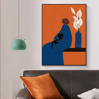 Künstlerische abstrakte Wandkunst