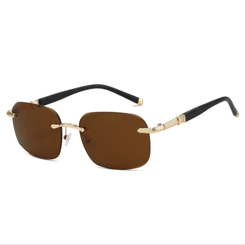 Elegante Moderne Geometrische Sonnenbrille Brehn