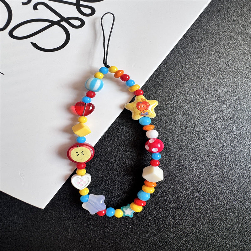 Funky Perlen Charm Lanyard Brehn
