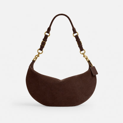 Weiche Wildleder Kurvige Handtasche