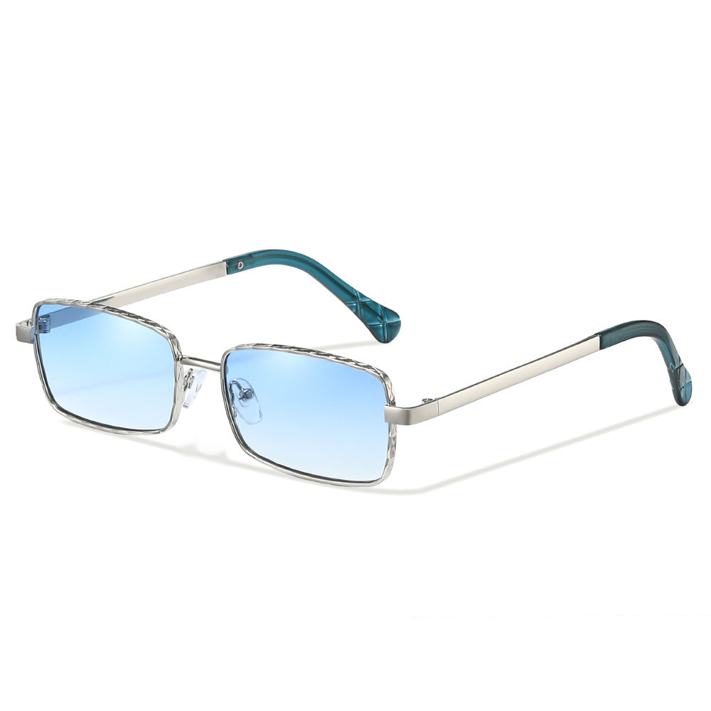 Elegante Minimalistische Rechteckige Sonnenbrille Brehn