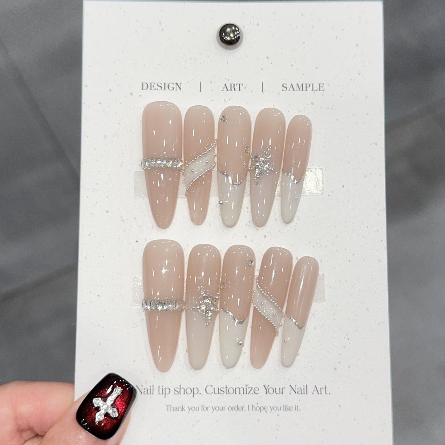 Glamouröse Nagelkunst Brehn