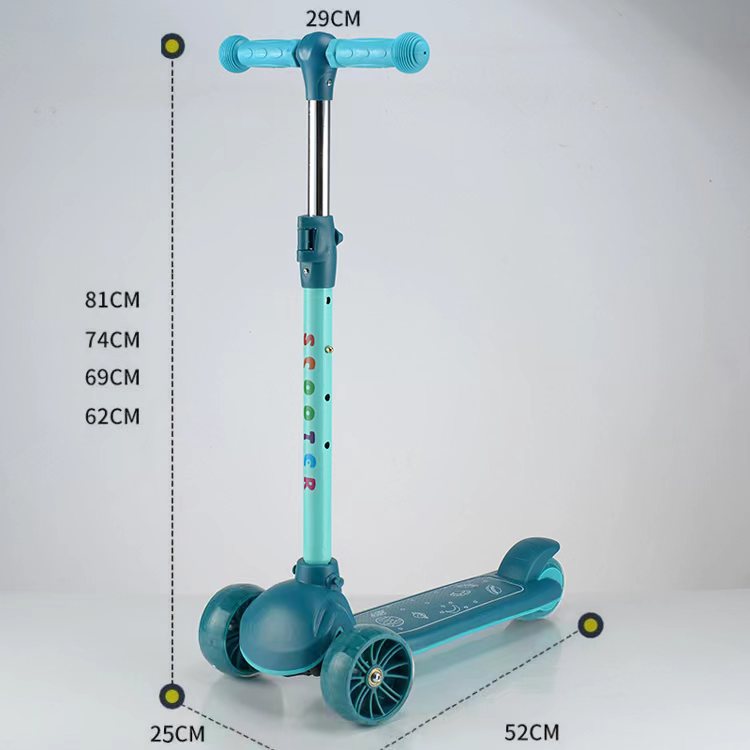 Verstellbarer Höhen Kickboard Roller Brehn