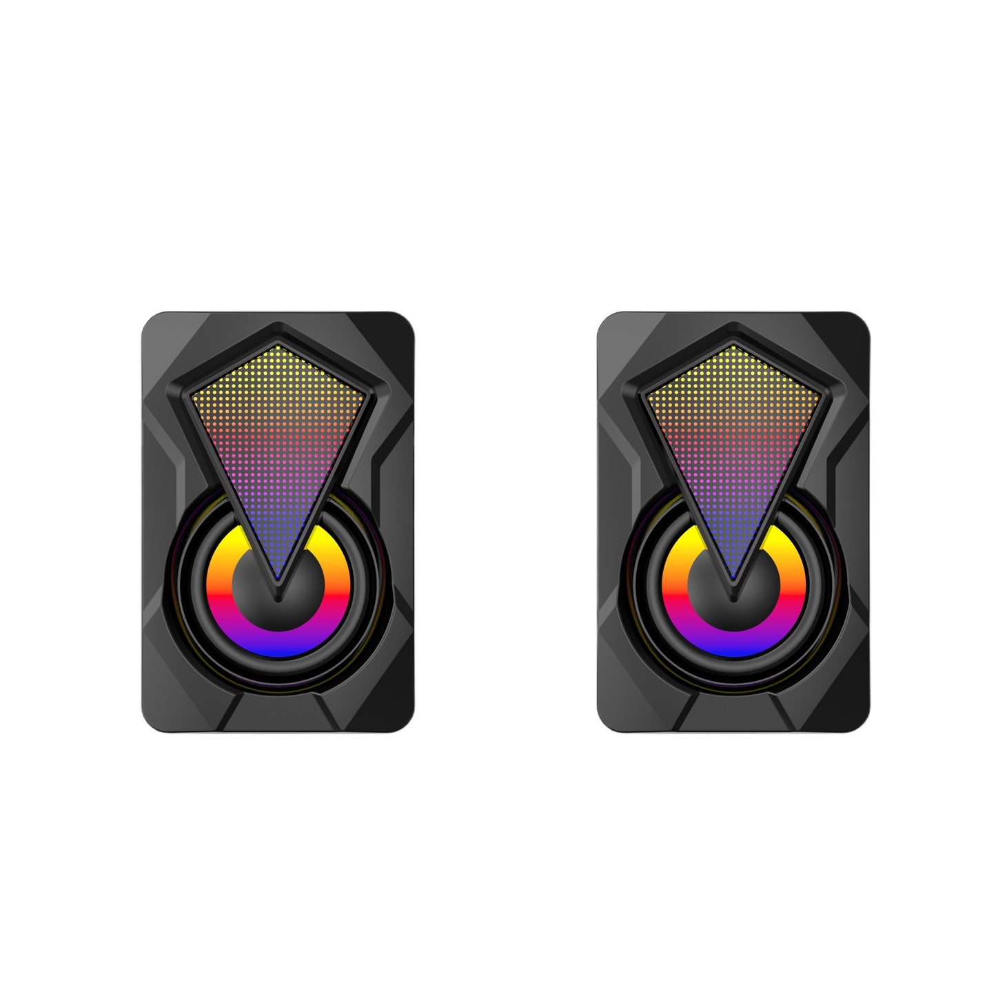 Bluetooth-Desktop-Lautsprecher mit dynamischen RGB-Beleuchtungseffekten Brehn