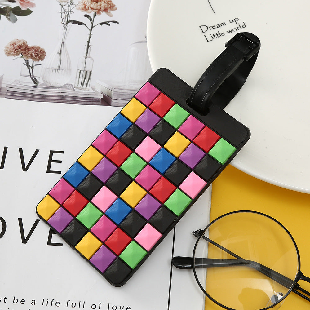 Unisex Gepäckanhänger mit modernem geometrischem Design Brehn