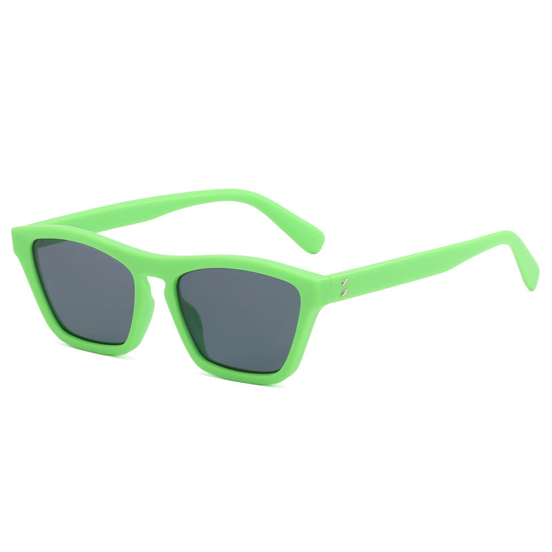 Damen modische Sonnenbrille im trendigen geometrischen Design Brehn