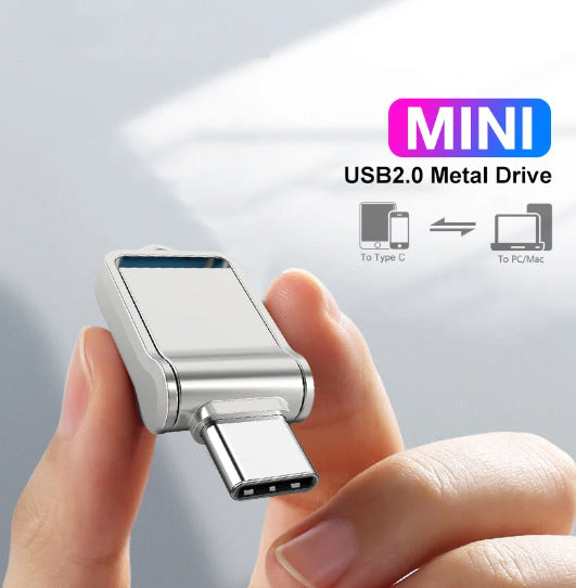 Mini USB 2.0 Metalllaufwerk Brehn