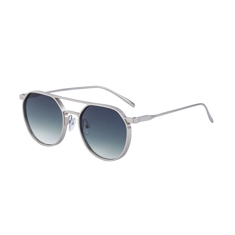 Damen modische Sonnenbrille im stilvollen runden Design Brehn