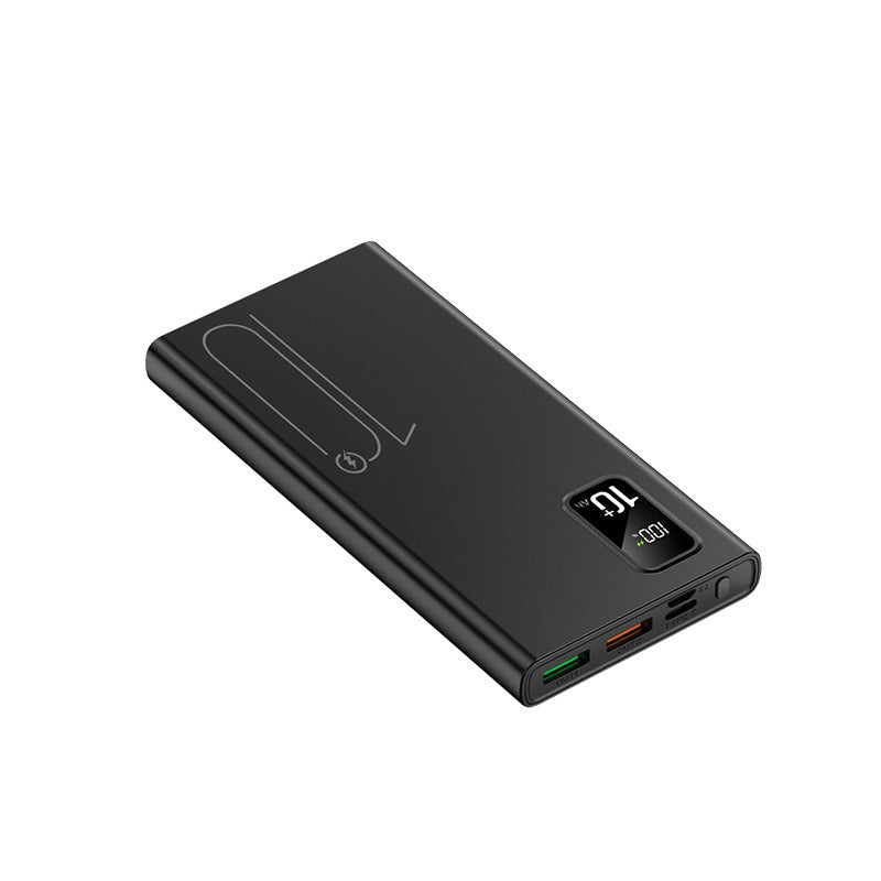Hochleistungs-Powerbank mit integrierter Schnellladefunktion und LCD-Anzeige Brehn