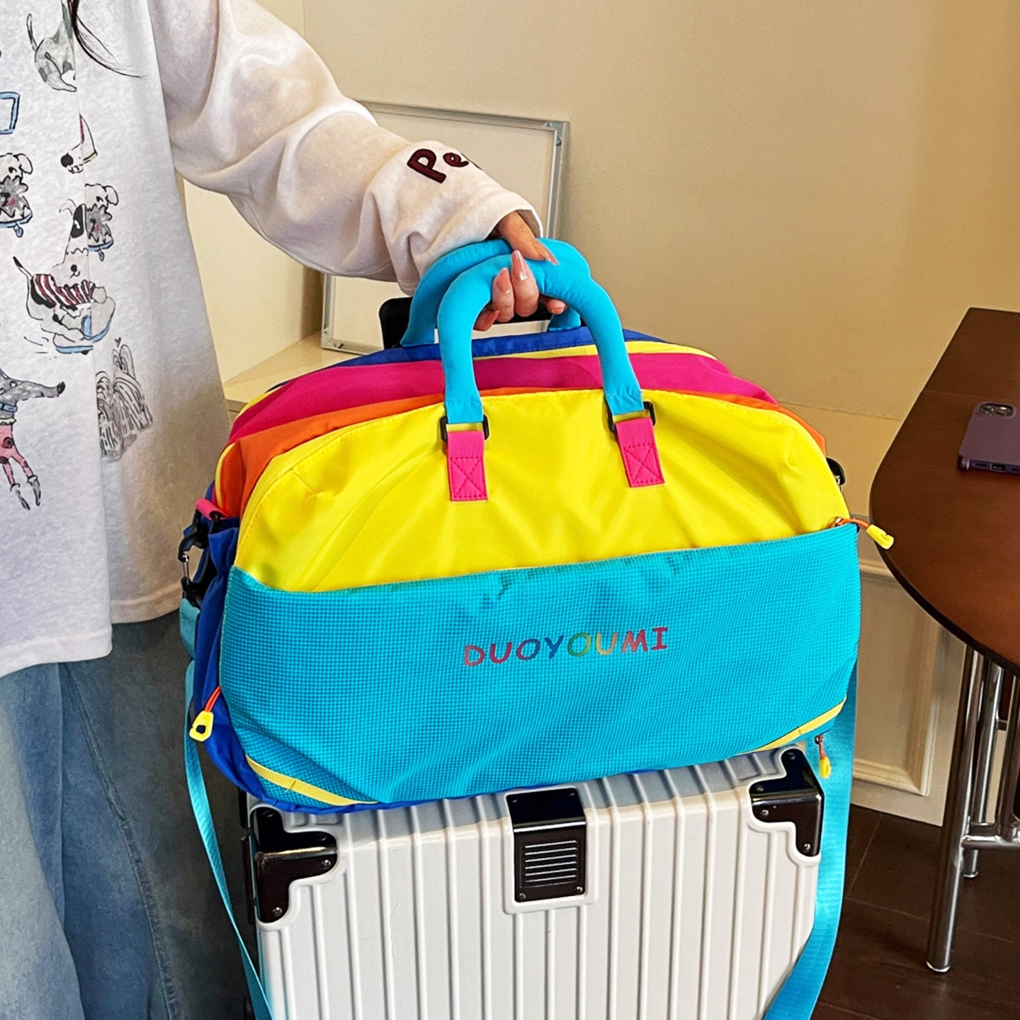 Bunte Reise Duffel Brehn